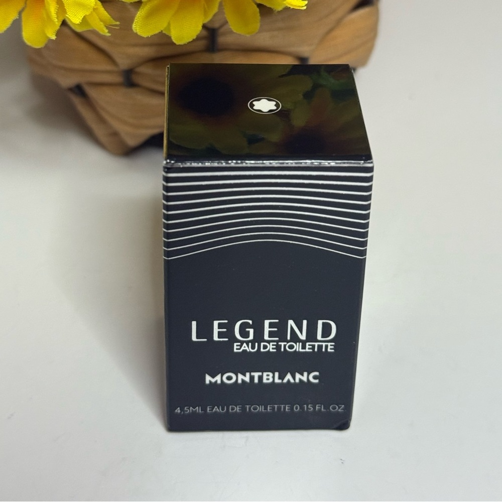 🆕MONTBLANC Legend Black Fragrance 0.15 Fl. Oz / 4.5ml ~New in Box~